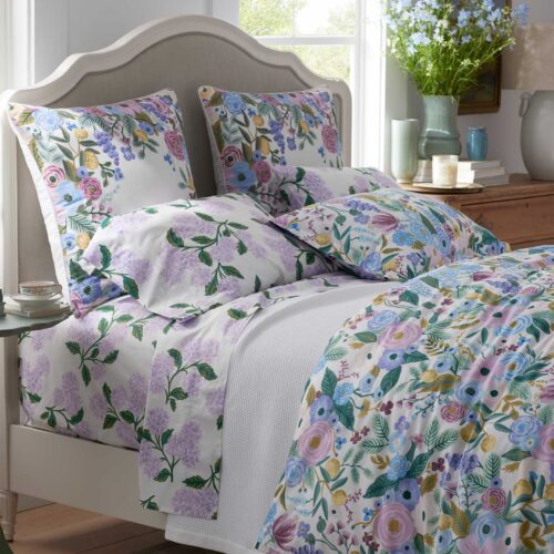 Alternative view of Embroidered Pillow Cover - Garden Party Ivory