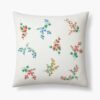 Embroidered Pillow Cover - Amelia