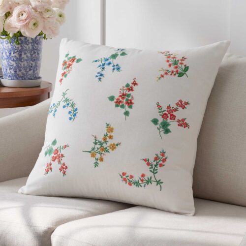 Alternative view of Embroidered Pillow Cover - Amelia