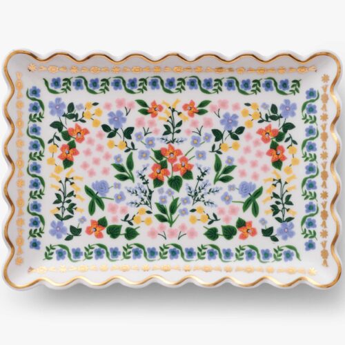 Porcelain Catchall Tray - Wildwood