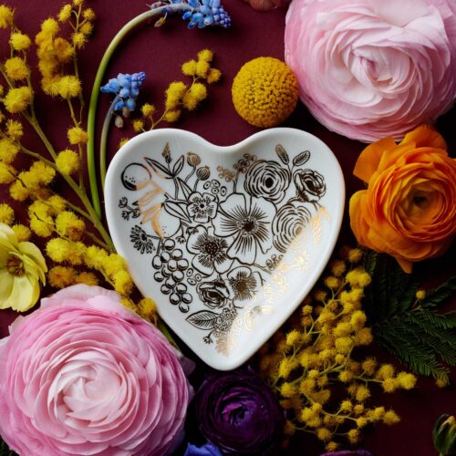 Alternative view of Porcelain Ring Dish - Colette