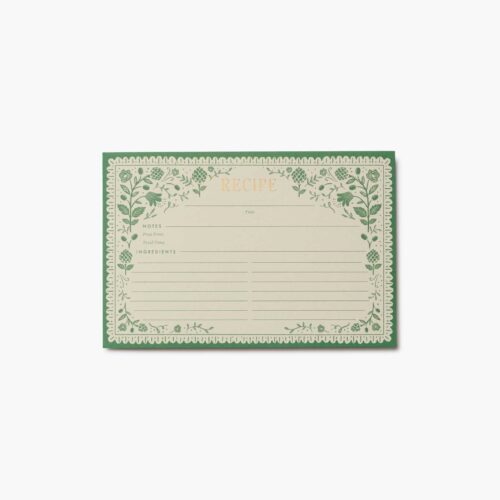 Recipe Cards - Artichoke
