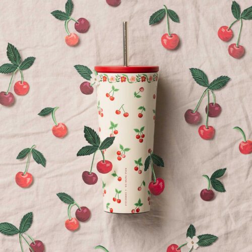 Alternative view of 24 oz. Cold Cup - Cherries