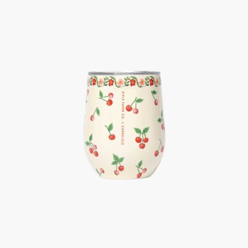 Stemless Wine Cup - Cherries