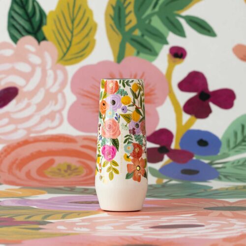 Alternative view of 7 oz. Stemless Flute - Garden Party
