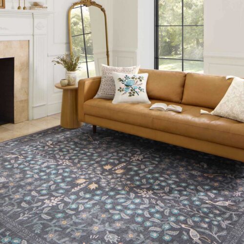 Alternative view of Maison Nightingale Power Loomed Rug - Black