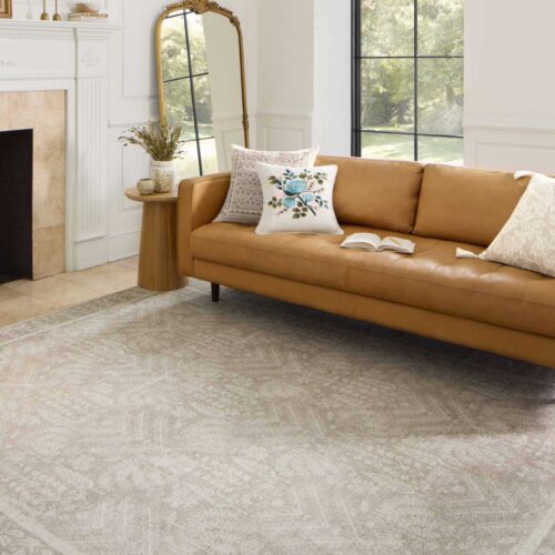 Alternative view of Maison Bough Power Loomed Rug - Natural