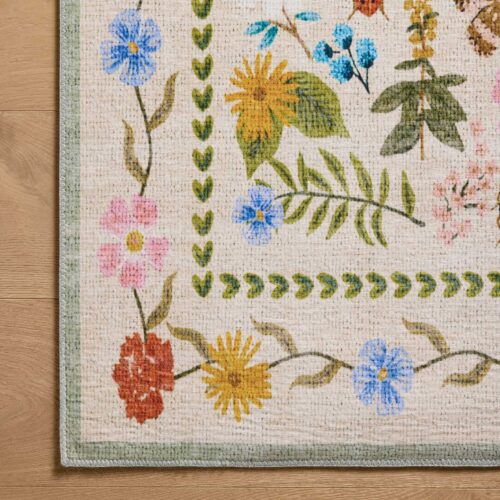 Alternative view of Canopy Curio Printed Rug - Cream