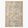 Canopy Peacock Forest Printed Rug - Cream