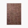 Edinburgh Campbell Power Loomed Rug - Merlot