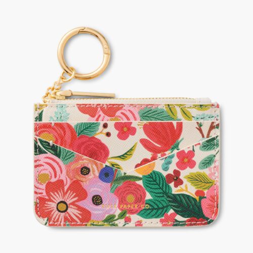 Key Ring Card Case - Garden Party