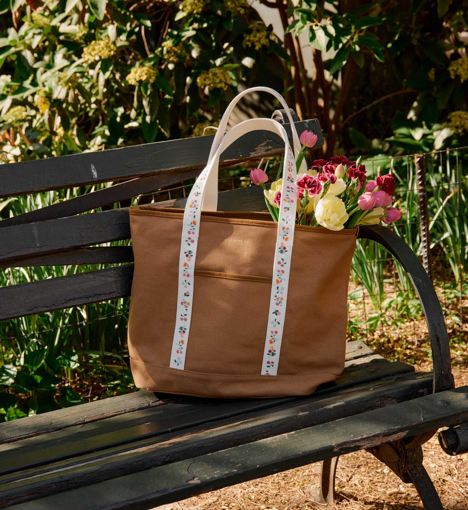 Canvas Carry All - Ditsy Dahlia - Image 3
