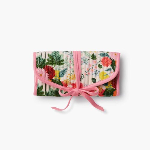 Quilted Jewelry Organizer - Dahlia