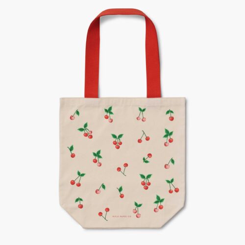 Canvas Tote Bag - Cherries