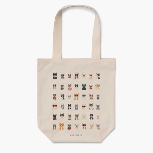 Canvas Tote Bag - Cool Cats