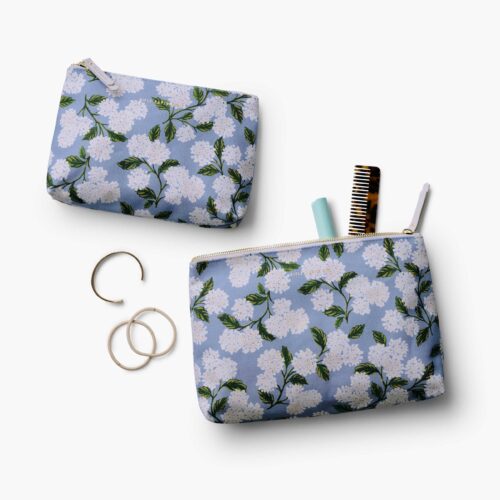 Alternative view of Zippered Pouch Set - Hydrangea
