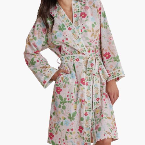 Voile Robe - Strawberry Fields