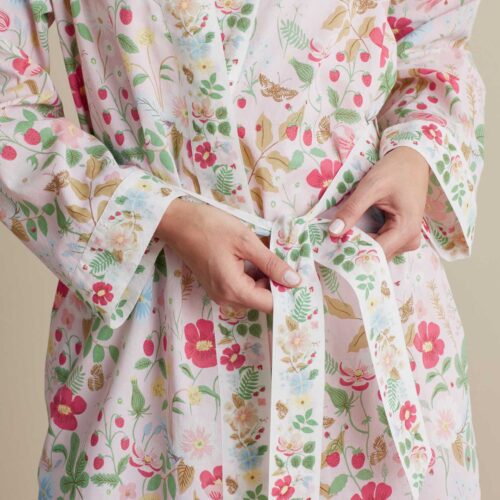 Alternative view of Voile Robe - Strawberry Fields