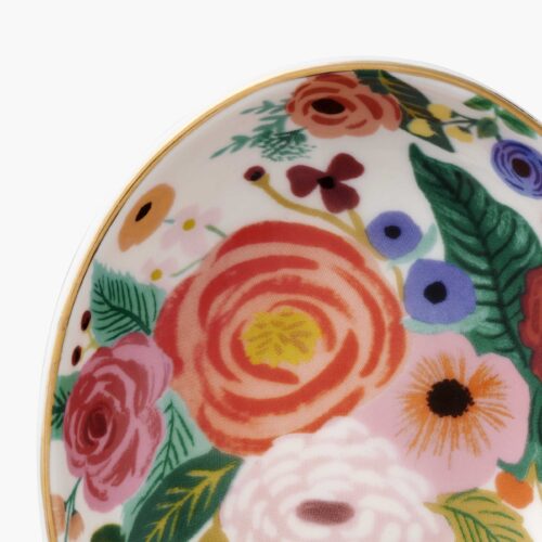 Alternative view of Porcelain Spoon Rest - Garden Party