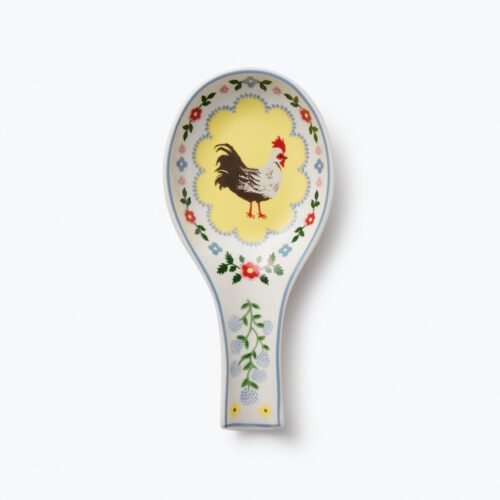 Porcelain Spoon Rest - Home Sweet Home