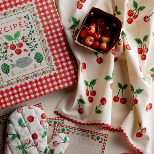 Alternative view of Tea Towel - Cherries