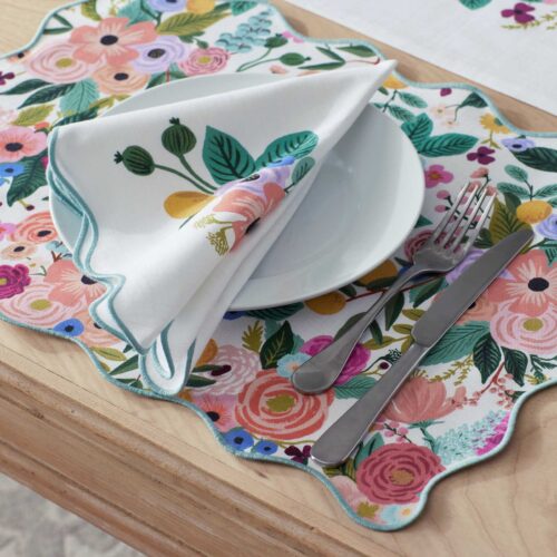 Alternative view of Cotton Napkins - Garden Party
