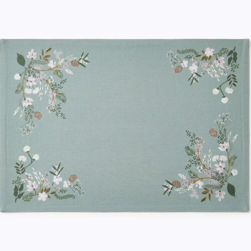 Cotton Placemats - Juniper Forest