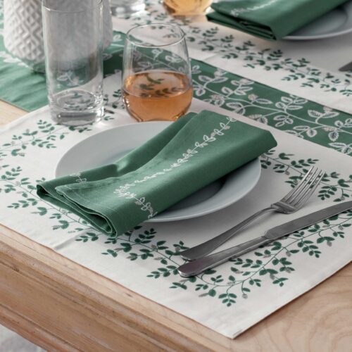 Alternative view of Cotton Placemats - Climbing Vines
