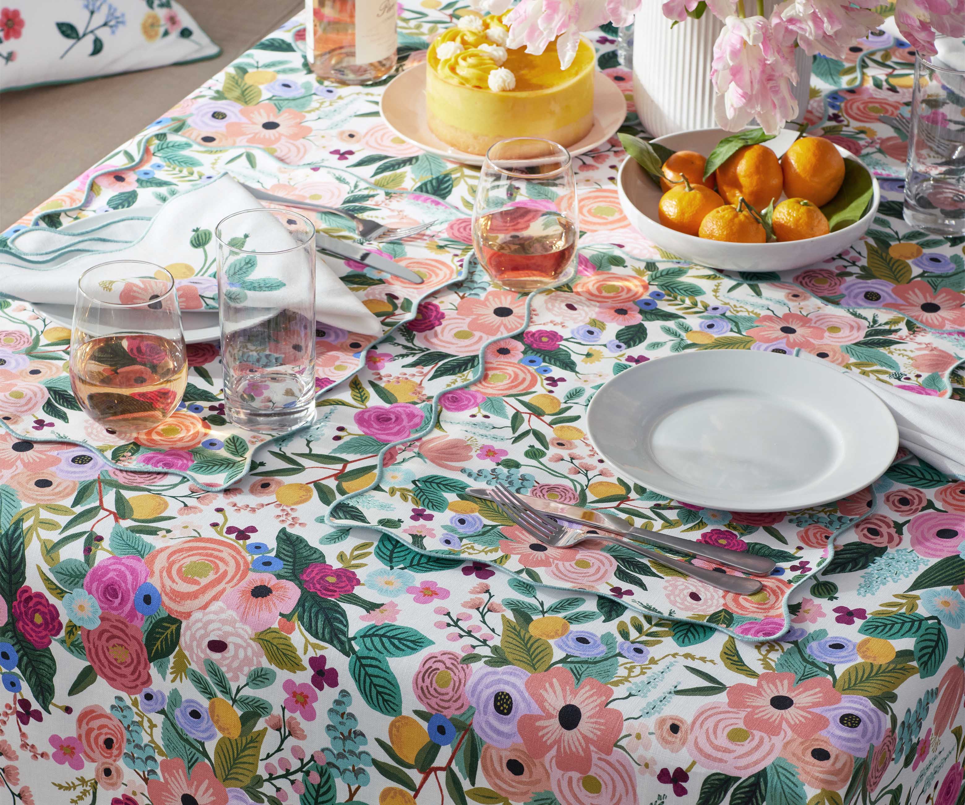 Cotton Placemats - Garden Party - Image 3