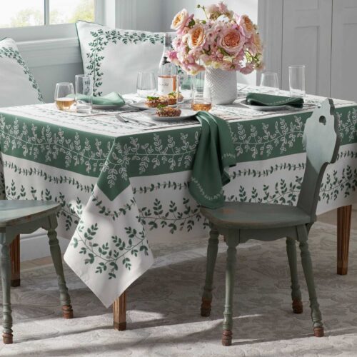 Alternative view of Cotton Tablecloth - Climbing Vines