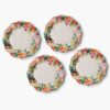 Porcelain Dinner Plate Set - Garden Party