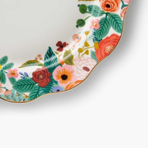 Alternative view of Porcelain Dinner Plate Set - Garden Party