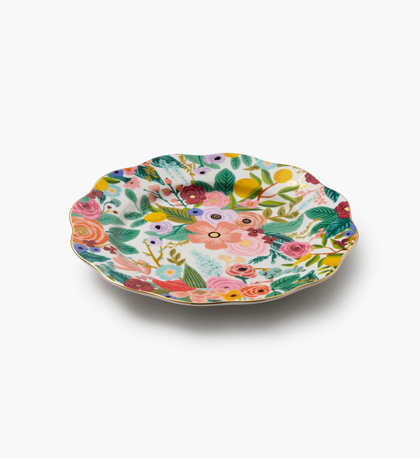 Porcelain Dessert Plate Set - Garden Party - Image 6