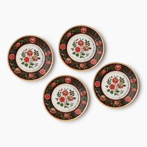 Porcelain Dessert Plate Set - Gracie