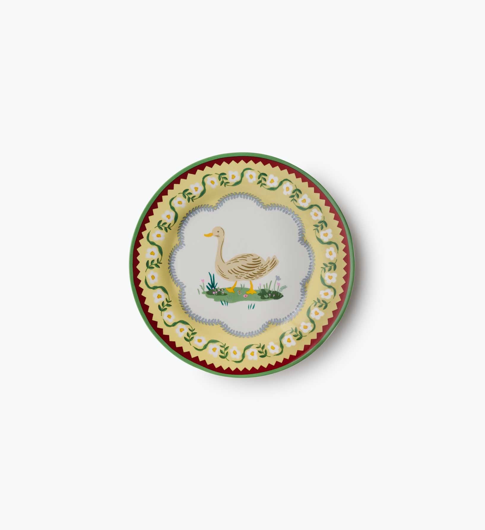 Porcelain Dessert Plate Set - Home Sweet Home - Image 11