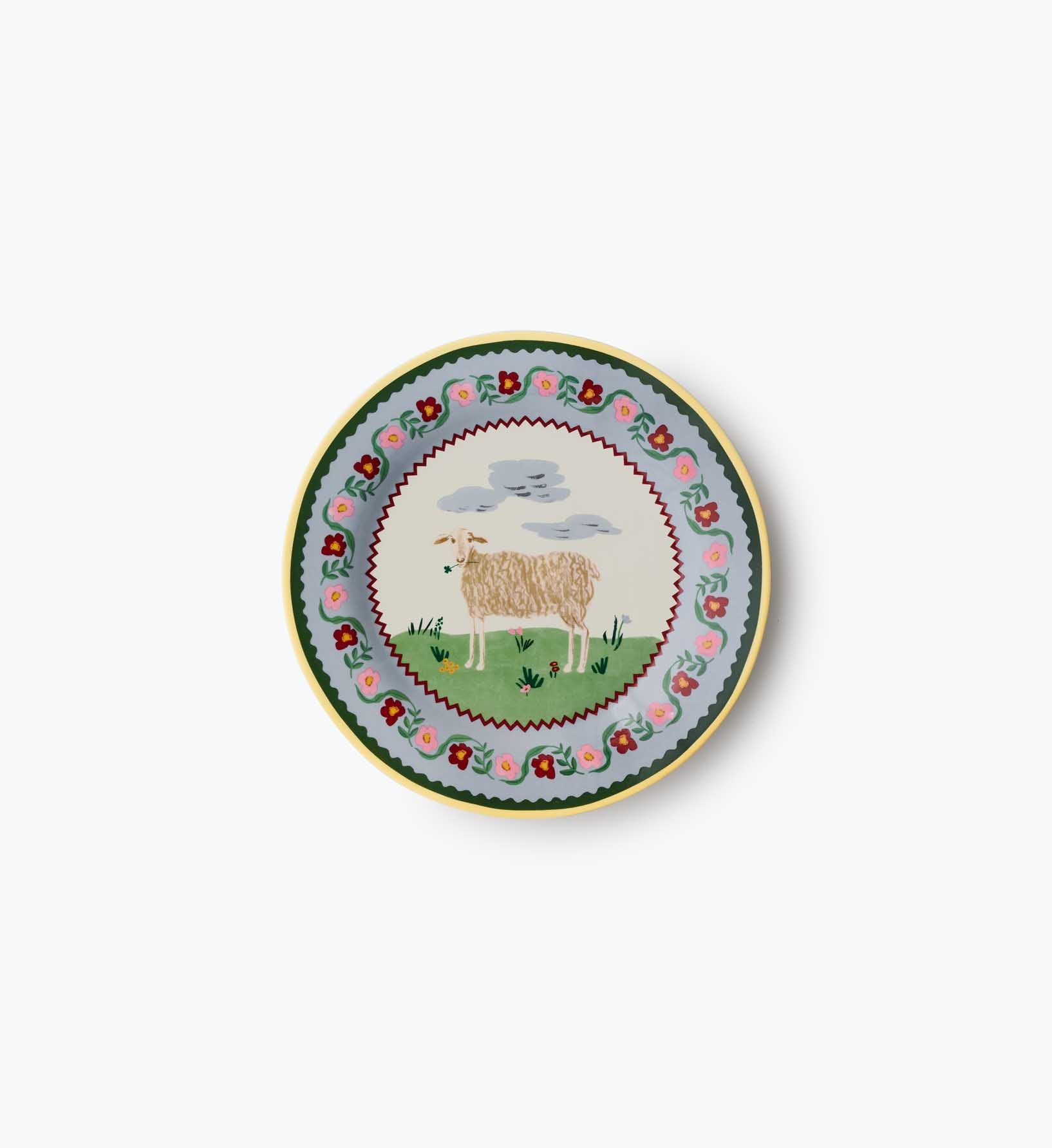 Porcelain Dessert Plate Set - Home Sweet Home - Image 12