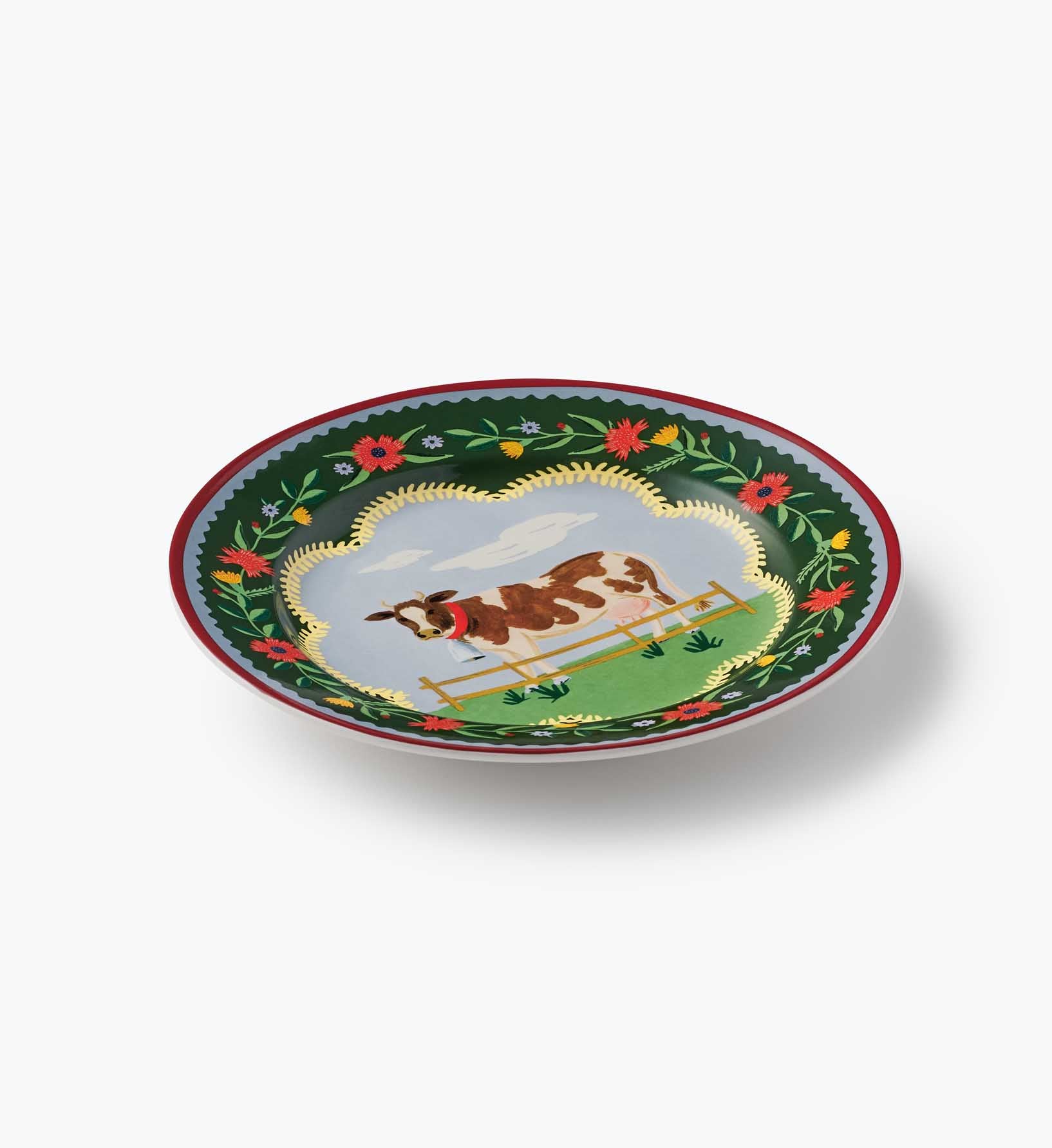 Porcelain Dessert Plate Set - Home Sweet Home - Image 14
