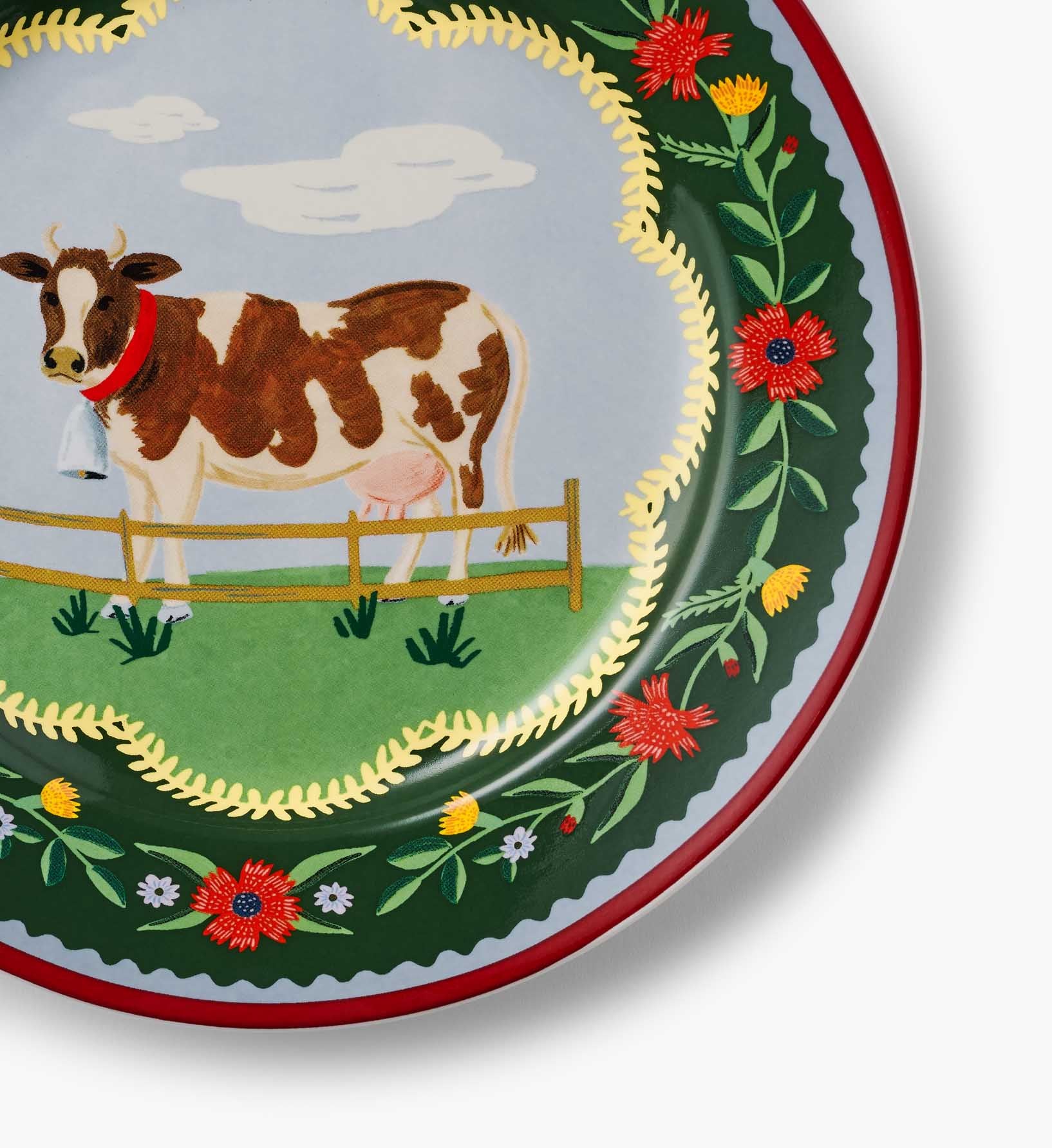 Porcelain Dessert Plate Set - Home Sweet Home - Image 6