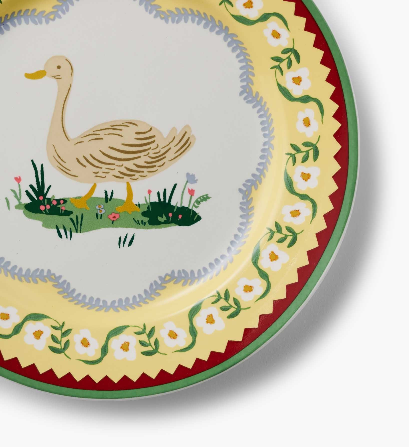 Porcelain Dessert Plate Set - Home Sweet Home - Image 7
