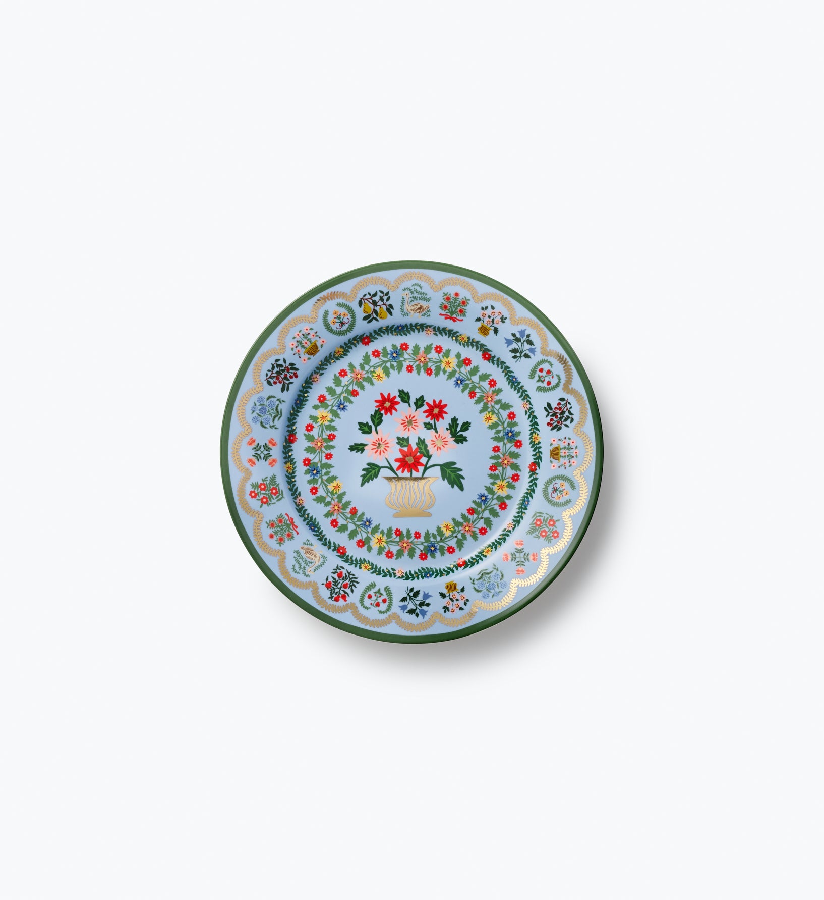 Porcelain Dessert Plate Set - Rosette - Image 10