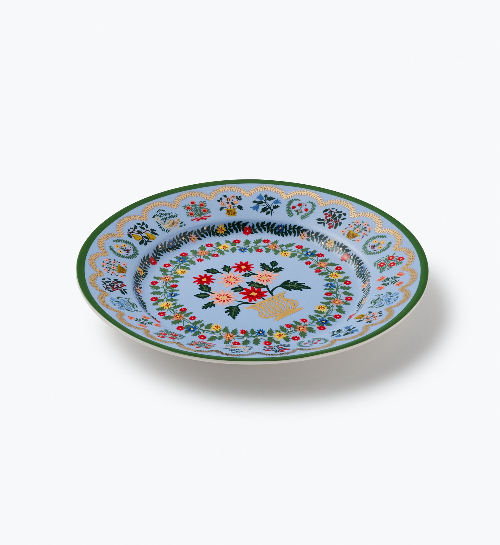 Porcelain Dessert Plate Set - Rosette - Image 14