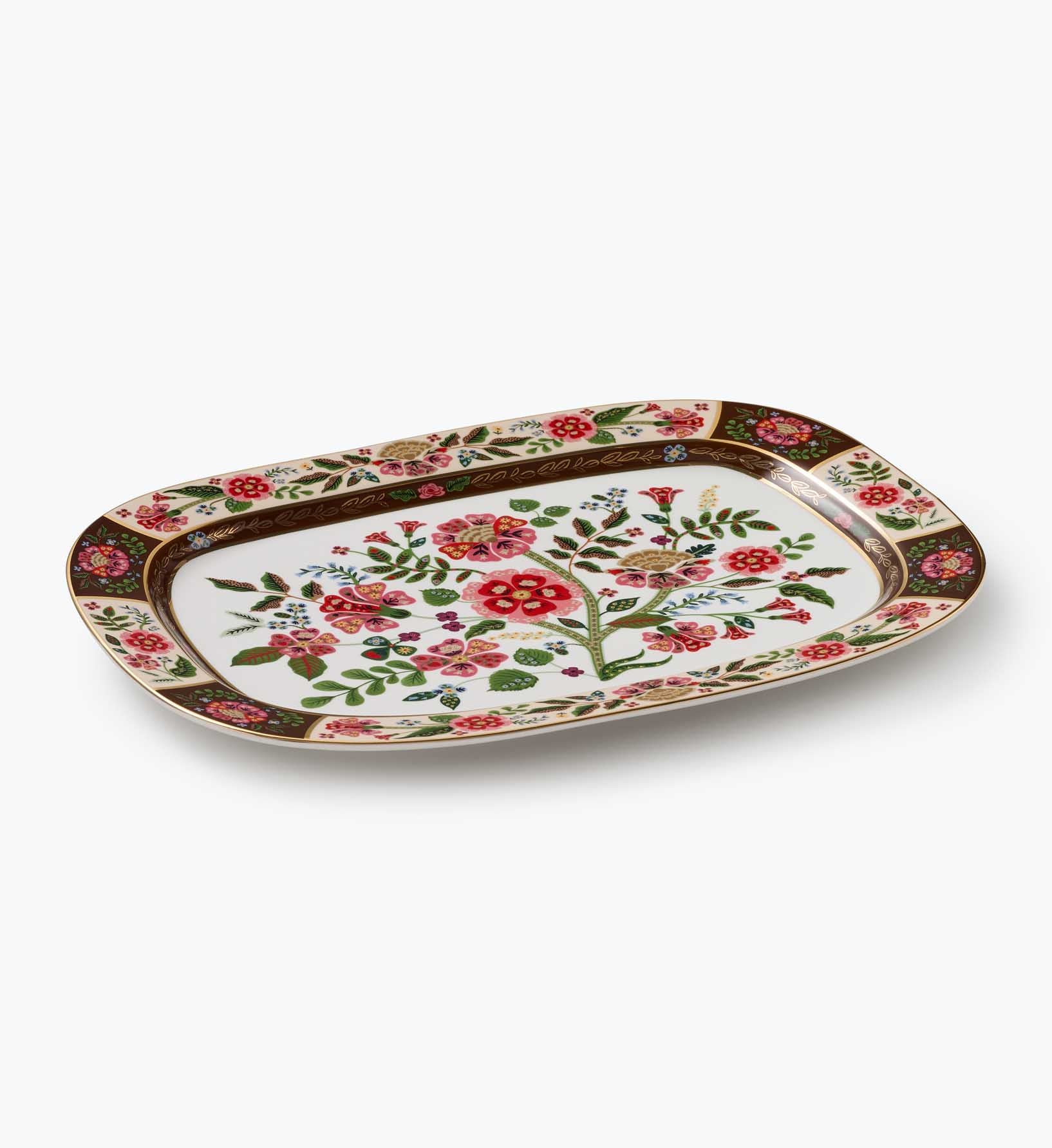 Large Porcelain Serving Platter - Gracie - Image 4