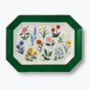 Large Porcelain Serving Platter - Garden Study