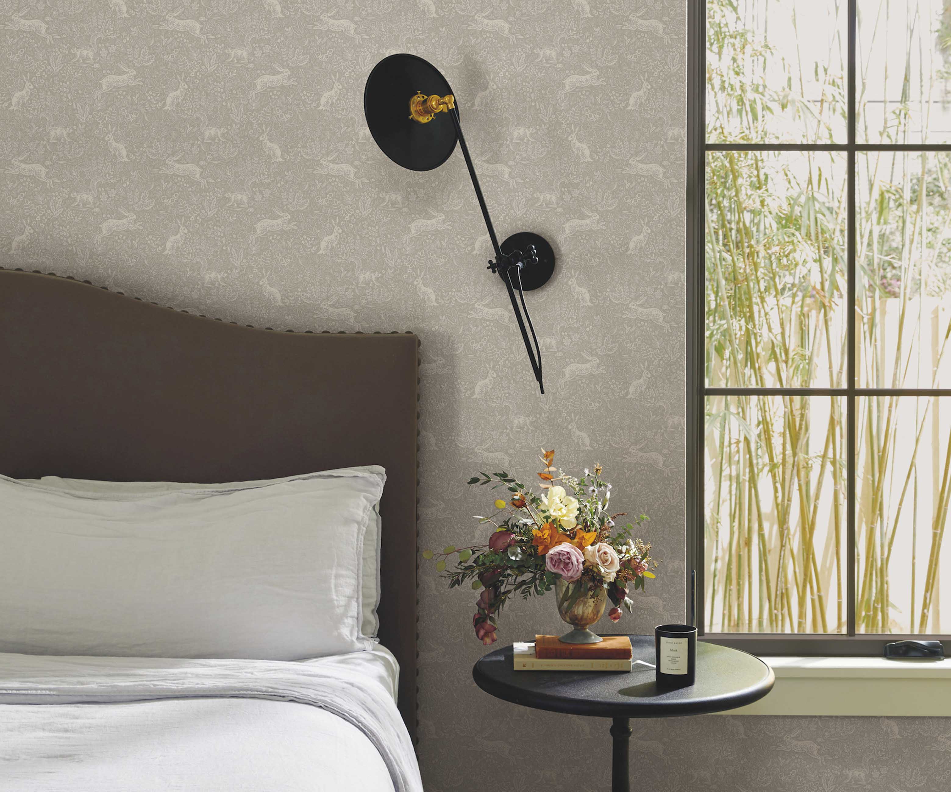 Fable Peel & Stick Wallpaper - Linen - Image 2