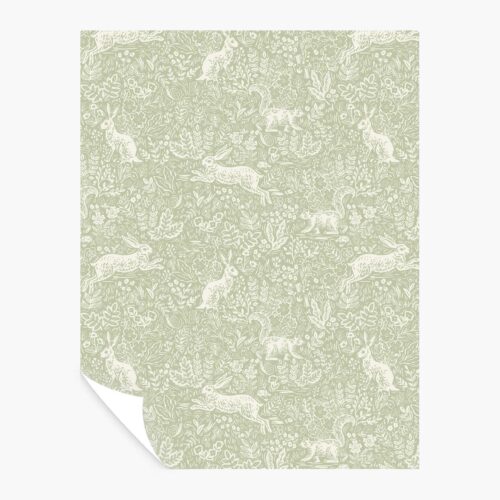 Fable Peel & Stick Wallpaper Sample - Mint
