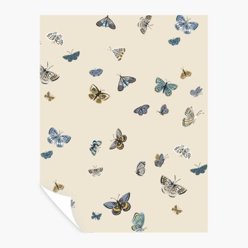 Butterfly House Peel & Stick Wallpaper Sample - Linen
