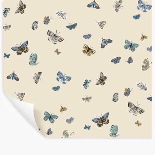 Butterfly House Peel & Stick Wallpaper - Linen