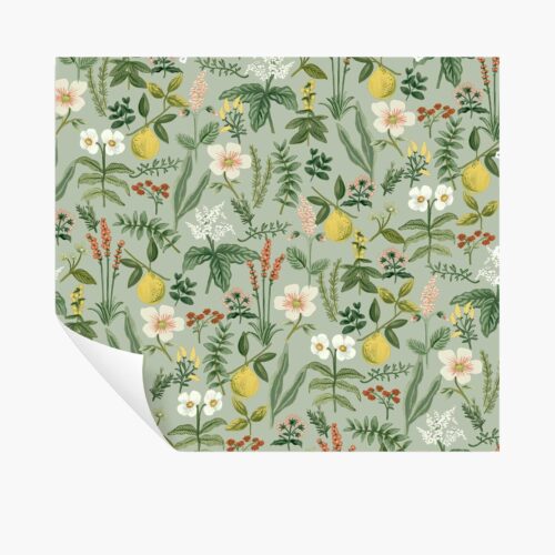 Herb Garden Peel & Stick Wallpaper - Sage