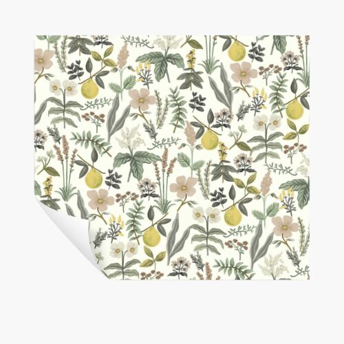 Herb Garden Peel & Stick Wallpaper - Cream