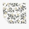 Peonies Peel & Stick Wallpaper - White